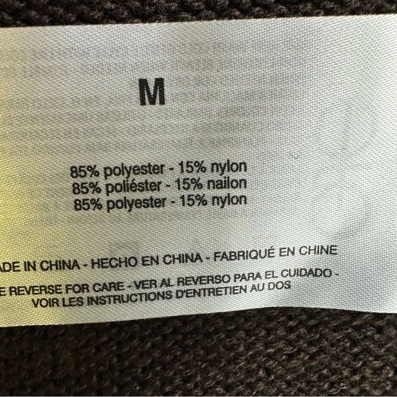 NWT Jessica Simpson Womens Medium Brown Sweater Sheath Dress Long Sleeve Cozy - Picture 5 of 8